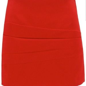 Red skirt from maje